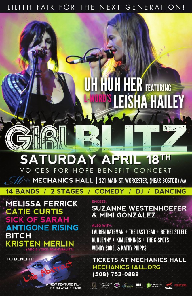 GirlBlitz Saturday, April 18, 2015 at Mechanics Hall, Worcester